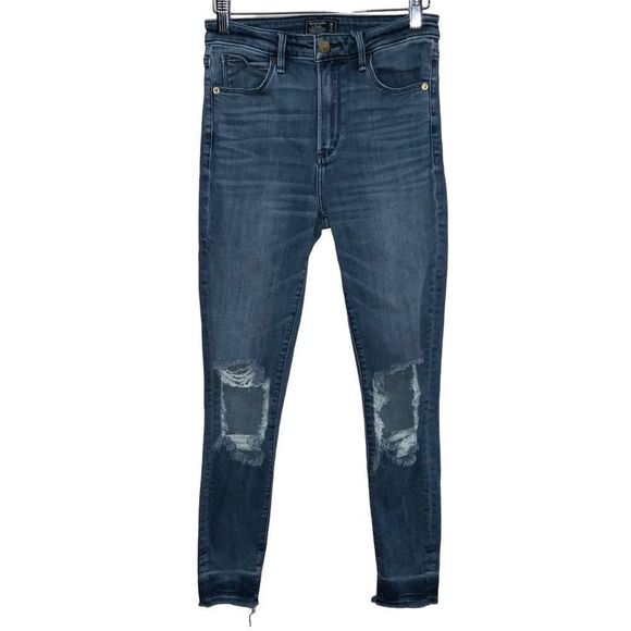 Abercrombie & Fitch Simone High Rise Super Skinny Jeans size 26 - Picture 1 of 8